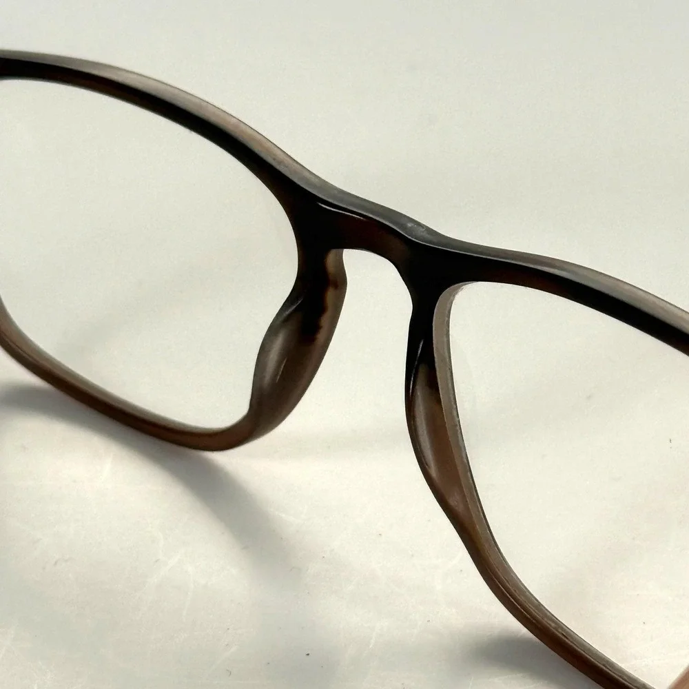 A&A OPTICAL‎ Cremieux Eyeglasses Frame Only 51-18-140 Wood/Plastic Brown